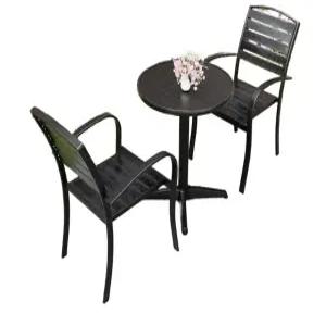 2인용 야외 테이블 철제 옥상 리프트 카페 세트 의자 플라스틱 원형 인테리어 식탁 고급