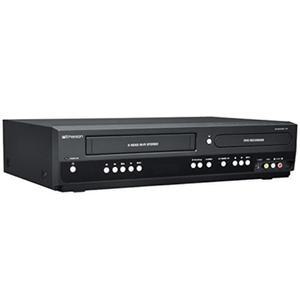 에머슨 ZV427EM5 DVD /VCR 콤보 DVD 레코더 및 HDMI 1080p DVD /VHS, 프로그레시브 스캔 비디오 출력, 5단 속도로 최대 6시간 녹화 가능