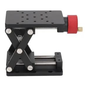 정밀 팅을 위한 랩 잭스 게이지 블록 액세서리와 호환되는 수동 실험실 가위 트 스탠드 알루미늄 합금