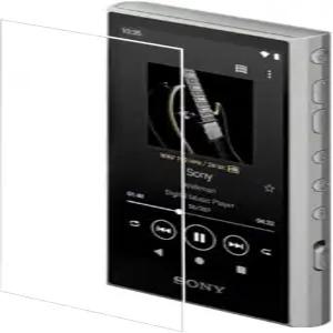 소니 NW-A306 9H 경도 강화 유리 필름과 호환되는 Zshion 스크린 프로텍터 지문 거품 방지 기능 [2팩]