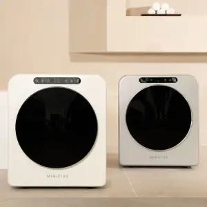 미니파이브 미니건조기 5kg 빨래 아기옷 의류 원룸 수건 건조기(배기필터5매+발받침대)