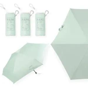 일본 6단 자외선 직수입 민트 양산 차단