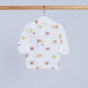 [달퐁]큐비앤맘 베어리 메쉬 배냇저고리 신생아