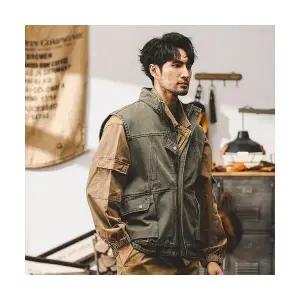 올요아 남친 가을 빈티지 전술 촬영 코트 키작남 점퍼 헤비 조끼 야상 카고 꾹3