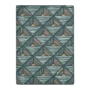 [노티그] 피라미드패턴 카드지갑 세로형 그린_OKF1ACP5104E1