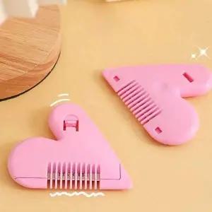 숱 가위 칼 하트 2개