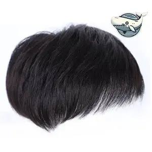 [콩심팥심]자연스러운 인모 가발 숱 보충 손쉬운 스타일링