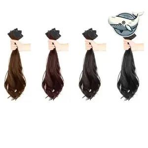 [콩심팥심]사랑스러운 롱 웨이브 헤어 늘리기 부분가발