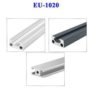1PC 1020 알루미늄 프로파일 2010 산업용 양극 선형 가이드 20*10 압출 프레임 EU 표준 1020H