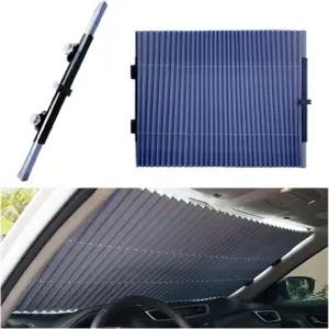 접이식 윈드실드 선쉐이드 25.6 ×60 프로텍터가 99 자외선을 차단하여 차의 시원함을 유지합니다 대부분의