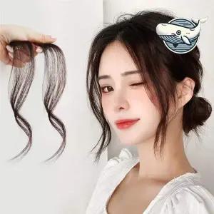 [콩심팥심]여성용 S자 물결 앞머리 가발 헤어 피스