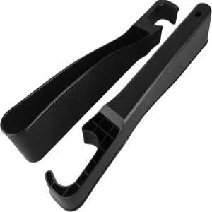 요준오토 카시트 갭 필러 정리함 사이드 시트 보관함 자동차에 적합 트럭이 콘솔과 사이의 채웁니다 2팩