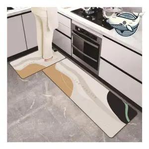 [콩심팥심]디자인 주방 욕실 매트 질감 좋은 안전한