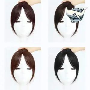 가르마 볼륨 피스 헤어 민낯 쌍갈래 스타일