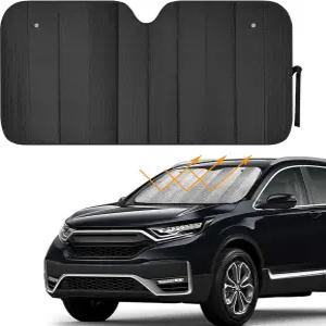 윈드실드 선쉐이드 접이식 자동차용 반사형 선바이저 태양열과 자외선으로부터 차량을 보호하고 실내를