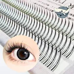 자연스러운 볼륨 가닥속눈썹 부분래쉬 A형