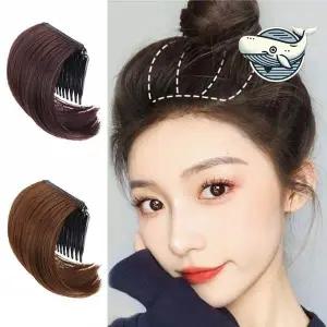 정수리 볼륨 헤어빗 부착 머리장식 가볍고