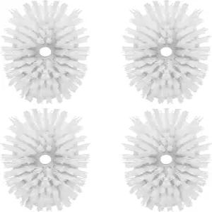 MR.SIGA 비누 디스펜싱 접시 브러시 리필 4팩