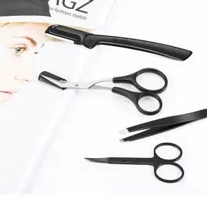 [콩심팥심]눈썹정리 필수 키트 4종세트 눈썹정리도구