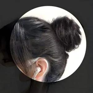 똥머리 볼륨 승무원 당고머리 곱창 가발 혼주