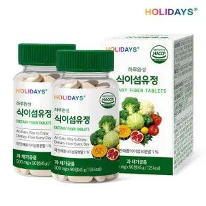 홀리데이즈 하루완성 식이섬유정 90정 2병