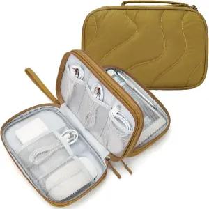 스카이케이스 테크 파우치 경량 전자제품 정리함 여행용 더블 레이어 케이블 충전기용 올인원 수납 가방