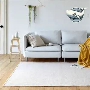 심플 모달 와플 면러그 거실 카페트 다용도 침실카페트 쇼파카페트