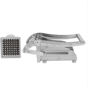 감자튀김 커터 스테인리스 스틸 칼날 감자용 수동 야채 슬라이서 당근 오이 칩 절단 기계 상업용 레스토랑