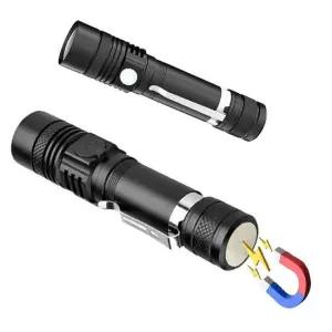 LED손전등 강력한자석 LED 줌 야외 라이트 랜턴 손전등 후레쉬