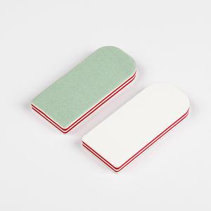 하트 양면 폴리싱 블록 손톱 샌딩 광택 네일 공구 세트