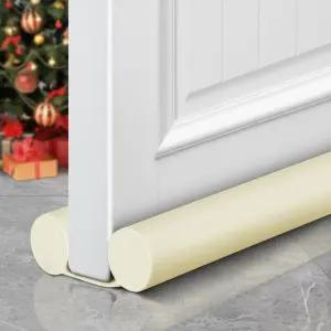 도어 드래프트 스토퍼 36인치 공기 감소 바닥용 갭 필러 개선된 단열재 베이지 을 위한 씰