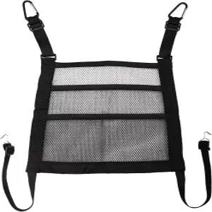 SUV용 앞좌석 뒷좌석 메시 수납망 사이의 3겹 차량 정리함 반려견 펫 배리어 자동차 넷 포켓 핸드백 티슈