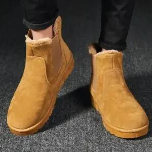 남성털신발 겨울 털부츠 첼시부츠 방한화 털신발