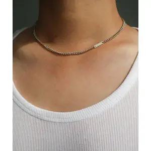 매장정품 BASSCLEF 남자 목걸이 써지컬 스틸 CLEF SIMPLE NEC