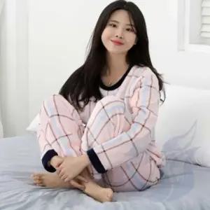 극세사 수면 잠옷 겨울잠옷세트 여성극세사잠옷 겨울