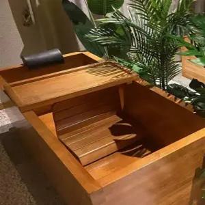 야외 반신욕기 편백나무 베란다 미니욕조 1200x700x590-향백나무-수직-평면