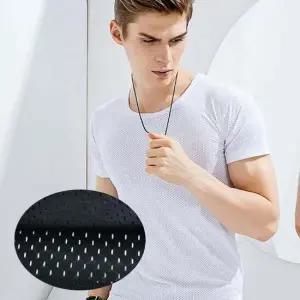 남자 메쉬런닝셔츠 쿨티셔츠 쿨런닝 시원 망사티셔츠