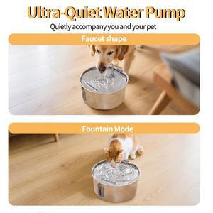 4L 자동 고양이 물 분수 필터가있는 지능형 애완 디스펜서 개 용 매우 워터 펌프
