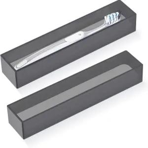 링크디어 2팩 아크릴 칫솔 홀더와 규조류 건조석 배수구가 있는 서랍 정리함 콜게이트 엑스트라 클린 구강B