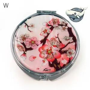 자개방울 손거울 매화 디자인 고급 메이크업