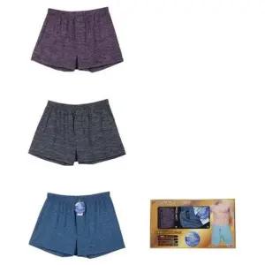 (폴밋) 인견 패턴 남성 트렁크 3매입 팬티