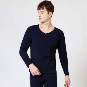 브이넥 베이직 상하의세트 남성 이너웨어 내복