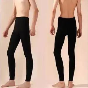 사계절 기본 블랙 남성 스판덱스 레깅스 긴 바지