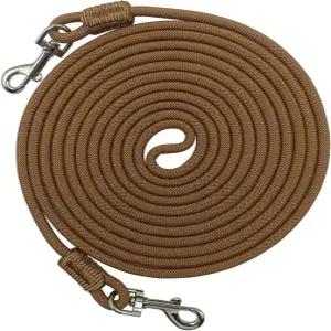 12/20/30피트 작은 개를 위한 밧줄 묶기 최대 35파운드 마당용 긴 고양이 목줄 가벼운 테더 탈출 방지 훈련