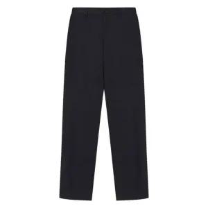 [노티그] 프린트 본딩 노턱 팬츠 네이비_OLW1PTLP106N1