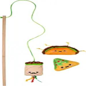 프린지 스튜디오 느낌의 구악스타 지팡이가 달린 3PCS 멀티팩 펫샵 컬렉션 612003