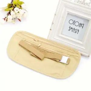 소매치기 복대 슬림 방지 베이지 여행용 복대 여행가방 힙색