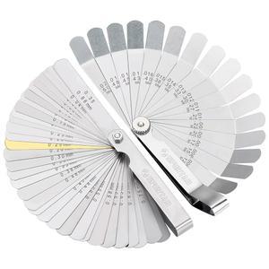 Spurtar 2pcs 필러 게이지 세트 32-블레이드 스트레이트 및 16-블레이드 오프셋 밸브, 기타, 스파크 플러그, 피스톤 측정용