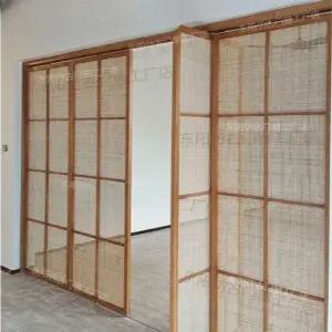 원목커튼 소나무 등나무 우드셔터 사생활보호 블라인드 아파트 러시아 소나무합성 라탄