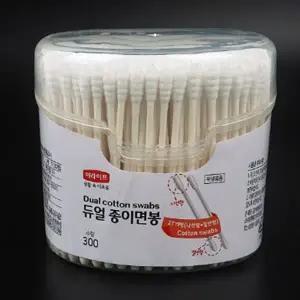위생용품 일회용 종이면봉 귀청소 귀파개 면봉 순면